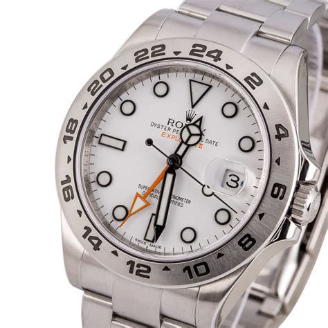 rolex explorer 2 weiß|rolex explorer 2 price uk.